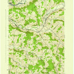 United States Geological Survey Franklin, NY (1945, 31680-Scale) digital map