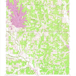 United States Geological Survey Franklin, OK (1956, 24000-Scale) digital map