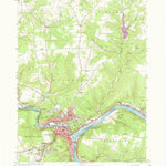 United States Geological Survey Franklin, PA (1963, 24000-Scale) digital map