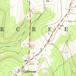 United States Geological Survey Franklin, PA (1963, 24000-Scale) digital map