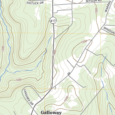 United States Geological Survey Franklin, PA (2023, 24000-Scale) digital map