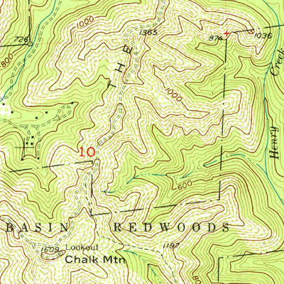 United States Geological Survey Franklin Point, CA (1955, 24000-Scale) digital map