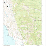 United States Geological Survey Franklin Point, CA (1991, 24000-Scale) digital map