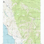 United States Geological Survey Franklin Point, CA (1998, 24000-Scale) digital map