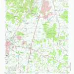 United States Geological Survey Franklin, TN (1981, 24000-Scale) digital map