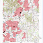 United States Geological Survey Franklin, TN (1997, 24000-Scale) digital map