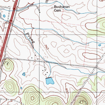 United States Geological Survey Franklin, TN (1997, 24000-Scale) digital map