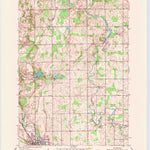 United States Geological Survey Franklin, WI (1954, 24000-Scale) digital map