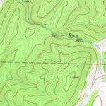 United States Geological Survey Franklin, WV (1969, 24000-Scale) digital map