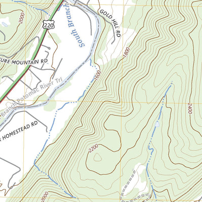United States Geological Survey Franklin, WV (2023, 24000-Scale) digital map