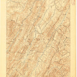 United States Geological Survey Franklin, WV-VA (1892, 125000-Scale) digital map