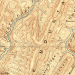 United States Geological Survey Franklin, WV-VA (1892, 125000-Scale) digital map