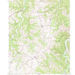 United States Geological Survey Franklinton, KY (1954, 24000-Scale) digital map