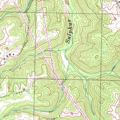 United States Geological Survey Franklinton, KY (1954, 24000-Scale) digital map
