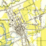 United States Geological Survey Franklinton, LA (1950, 31680-Scale) digital map