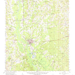 United States Geological Survey Franklinton, LA (1958, 62500-Scale) digital map