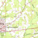 United States Geological Survey Franklinton, LA (1958, 62500-Scale) digital map