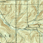 United States Geological Survey Franklinville, NY (1924, 62500-Scale) digital map