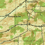 United States Geological Survey Franklinville, NY (1942, 62500-Scale) digital map
