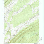 United States Geological Survey Franklinville, PA (1994, 24000-Scale) digital map