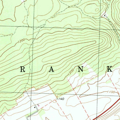United States Geological Survey Franklinville, PA (1994, 24000-Scale) digital map