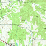 United States Geological Survey Frankston, TX (1949, 62500-Scale) digital map