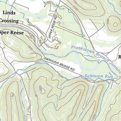 United States Geological Survey Frankstown, PA (2023, 24000-Scale) digital map