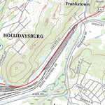 United States Geological Survey Frankstown, PA (2023, 24000-Scale) digital map