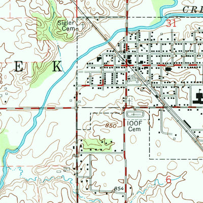 United States Geological Survey Frankton, IN (1962, 24000-Scale) digital map