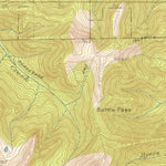 United States Geological Survey Fraser, CO (1924, 62500-Scale) digital map