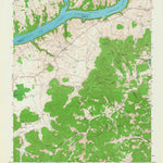 United States Geological Survey Frazer, KY (1953, 24000-Scale) digital map