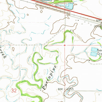 United States Geological Survey Frazer, MT (1972, 24000-Scale) digital map