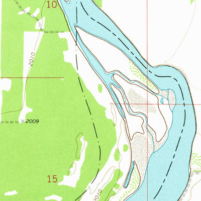 United States Geological Survey Frazer, MT (1972, 24000-Scale) digital map