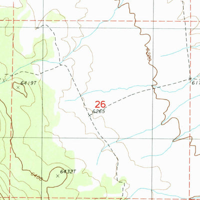 United States Geological Survey Frazier Creek, NV (1986, 24000-Scale) digital map
