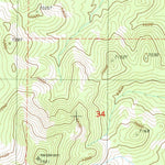 United States Geological Survey Frazier Creek, NV (1986, 24000-Scale) digital map