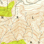 United States Geological Survey Frazier Mountain, CA (1942, 24000-Scale) digital map