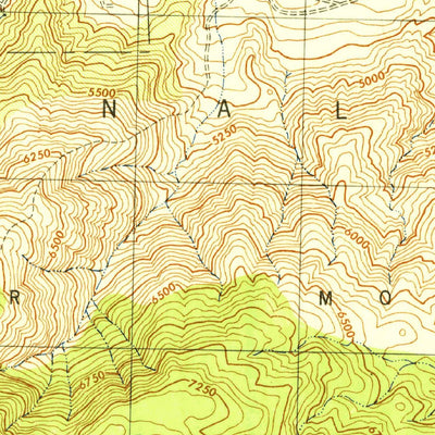 United States Geological Survey Frazier Mountain, CA (1944, 31680-Scale) digital map
