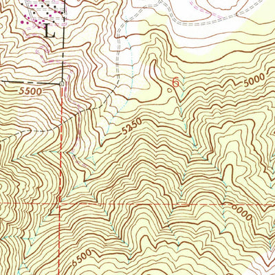 United States Geological Survey Frazier Mountain, CA (1958, 24000-Scale) digital map