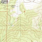 United States Geological Survey Frazier Mountain, CA (1991, 24000-Scale) digital map