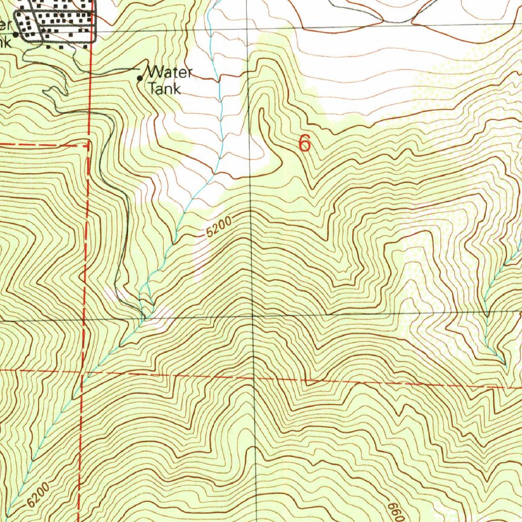 Frazier Mountain, CA (1991, 24000-Scale) Map by United States ...