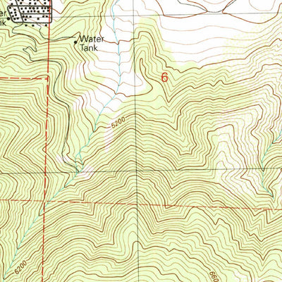 Frazier Mountain, Ca (1991, 24000-scale) Map By United States 