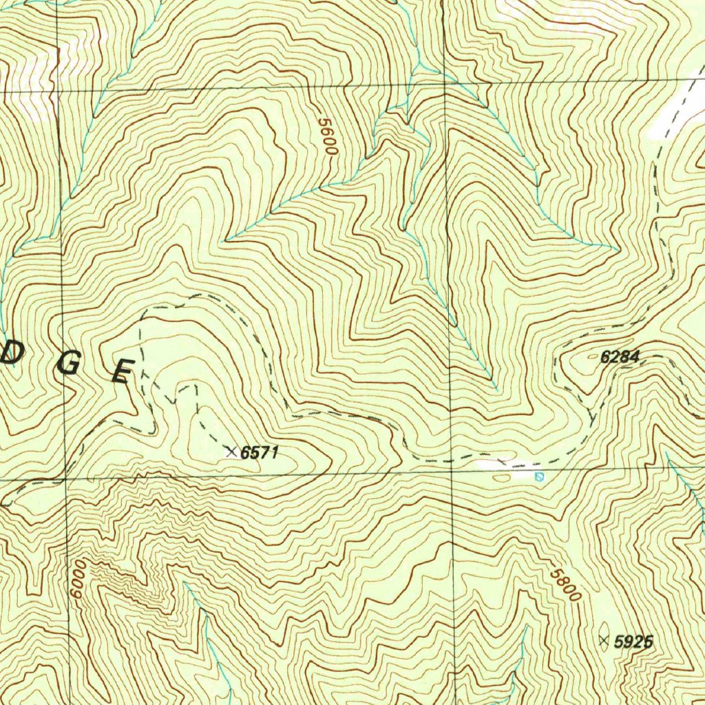 Frazier Mountain, CA (1991, 24000-Scale) Map by United States ...