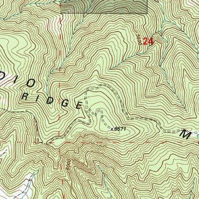 United States Geological Survey Frazier Mountain, CA (1995, 24000-Scale) digital map