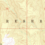 United States Geological Survey Frazier Wells SW, AZ (1967, 24000-Scale) digital map