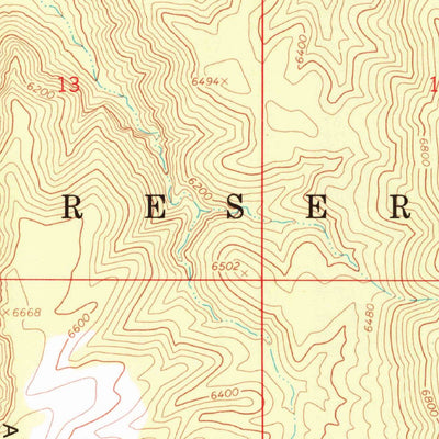 United States Geological Survey Frazier Wells SW, AZ (1967, 24000-Scale) digital map