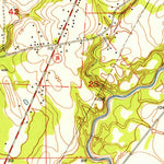 United States Geological Survey Fred, LA (1954, 24000-Scale) digital map