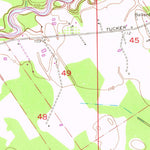 United States Geological Survey Fred, LA (1963, 24000-Scale) digital map