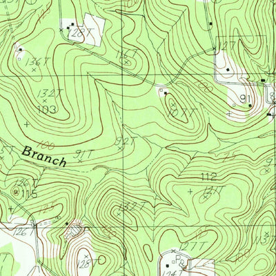 United States Geological Survey Fred, TX (1984, 24000-Scale) digital map