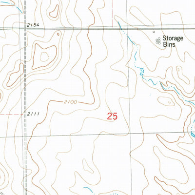 United States Geological Survey Freda, ND (1980, 24000-Scale) digital map