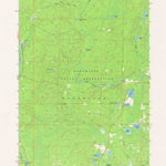 United States Geological Survey Fredenberg Lake, WI (1973, 24000-Scale) digital map